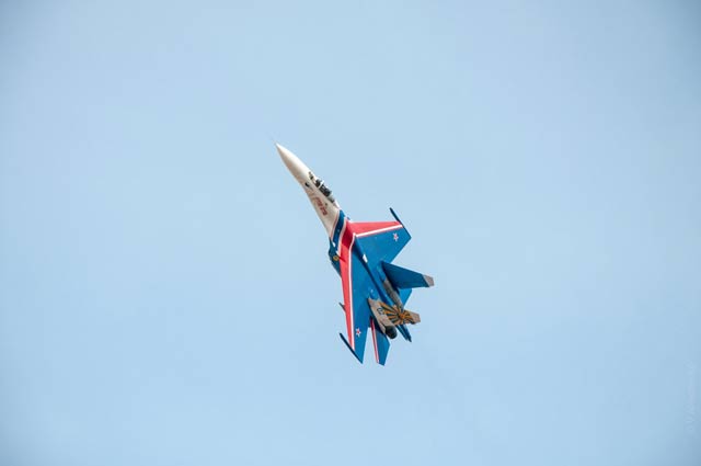 Соколы России в Смоленске. Авиашоу в Смоленске.